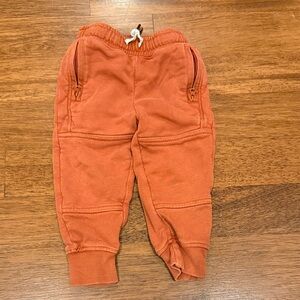Hanna Andersson Kids Rust Colored Jogger Pants